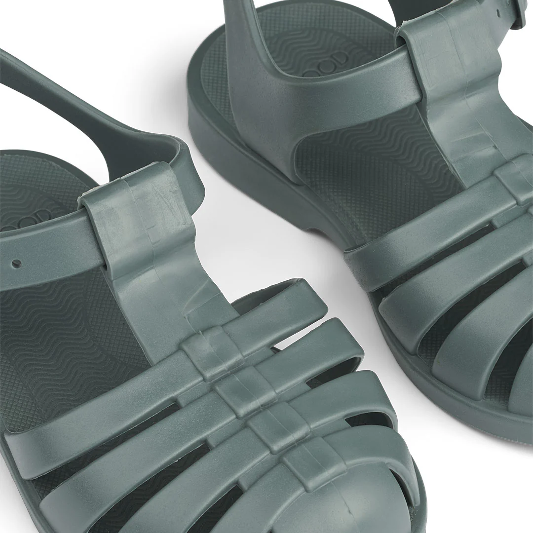 Liewood Bre Jelly Shoes Sandals - Whale Blue - Image 4