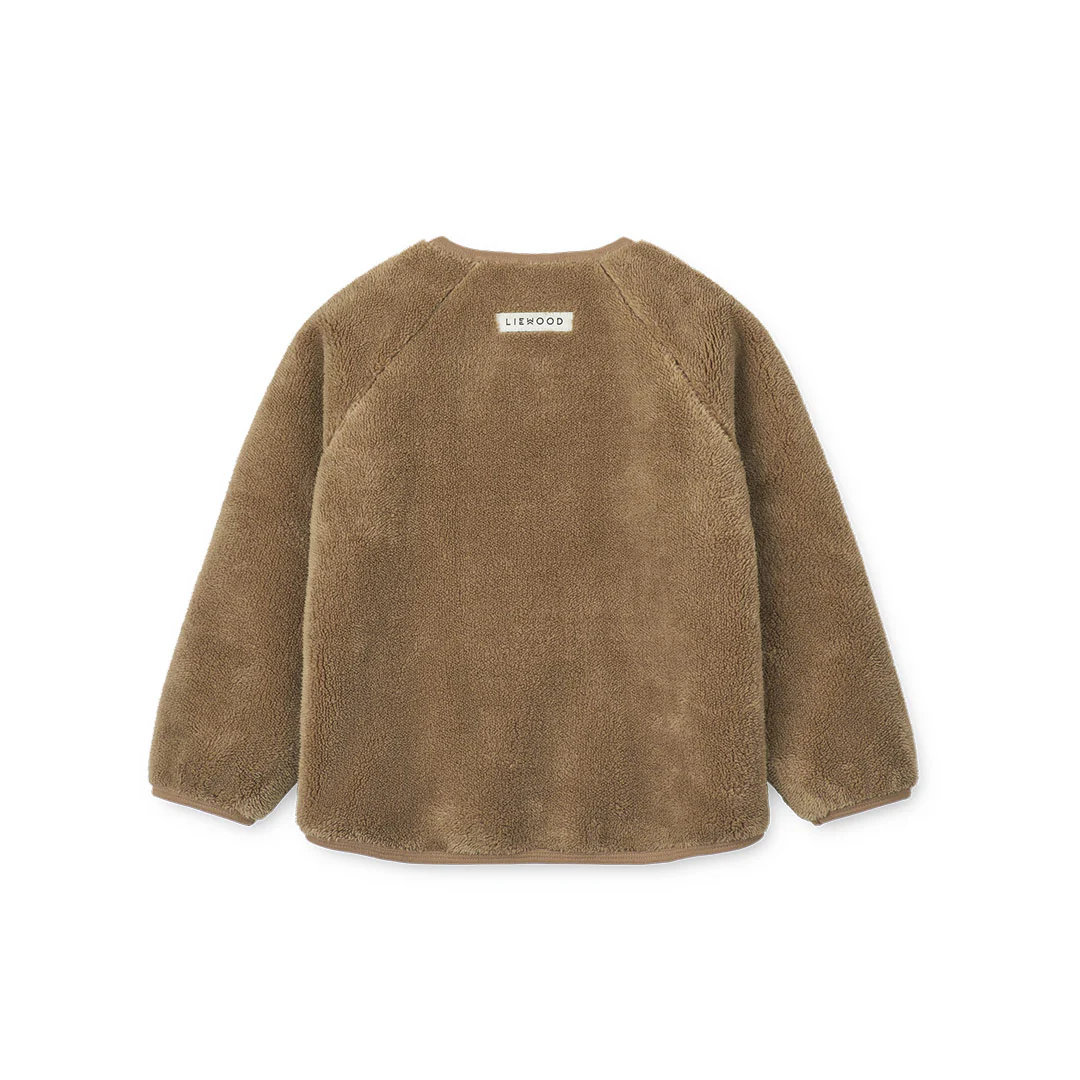 Liewood Calina Pile Jacket - Oat - Image 3