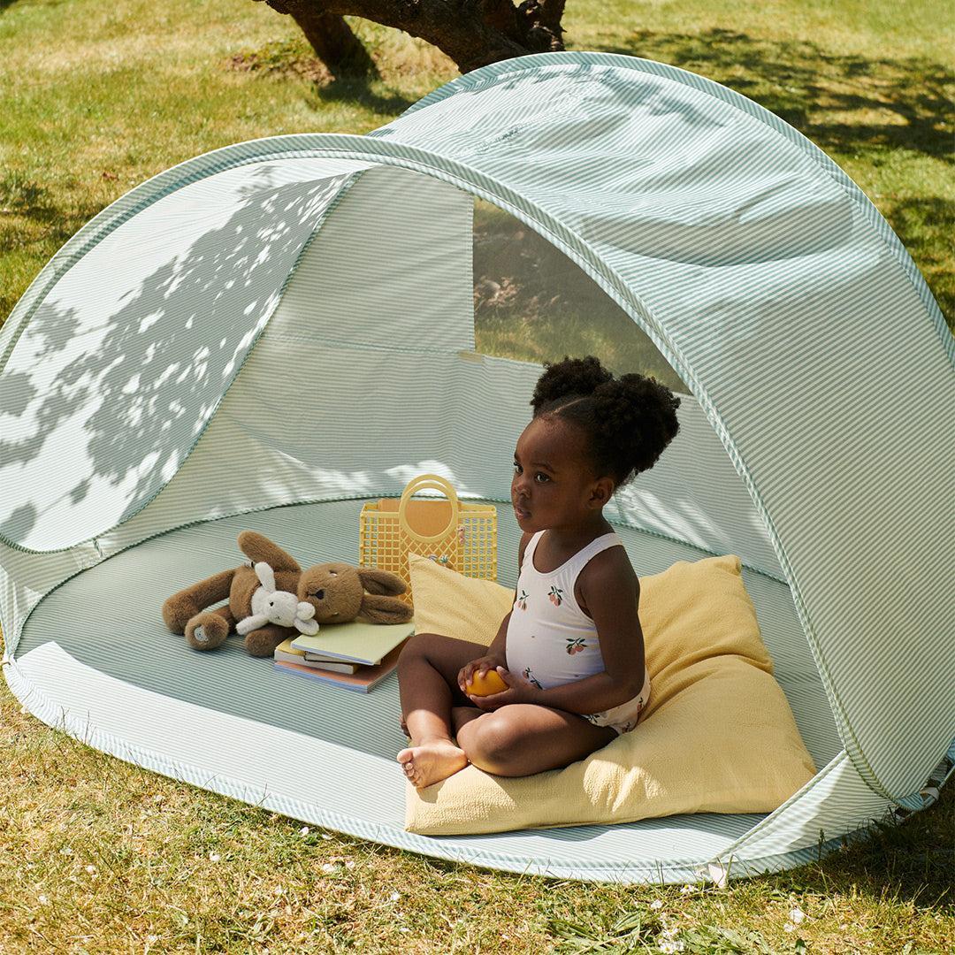 Liewood Cassie Pop Up Tent - Peppermint / Creme De La Creme - Image 2