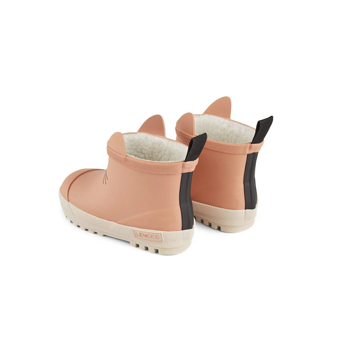 Liewood Jesse Thermo Rainboots (2023) - Tuscany Rose/Sandy - Image 5