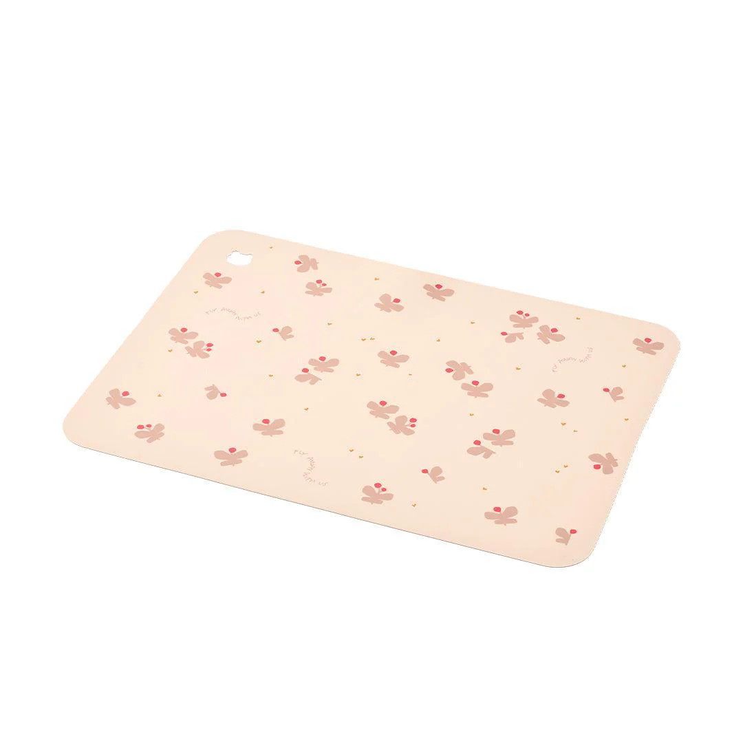 Liewood Jude Printed Placemat - Butterfly / Apple Blossom