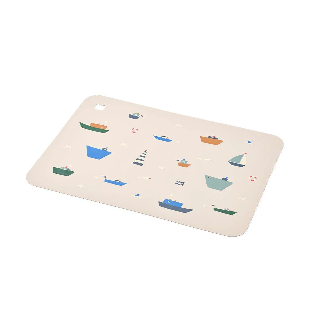 Liewood Jude Printed Placemat - Sailing / Sandy