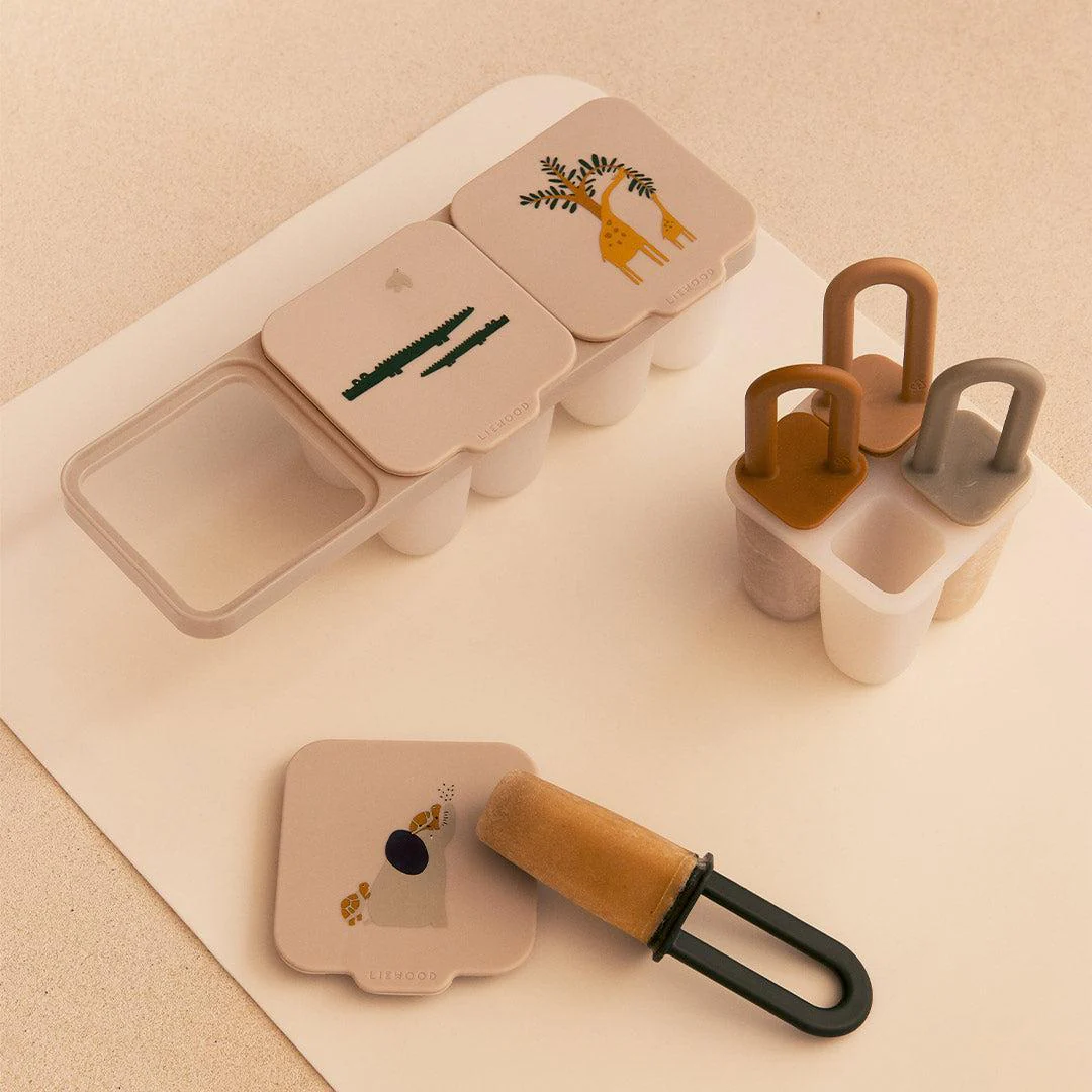 Liewood Kaimen Food & Ice Pop Tray - All Together / Sandy - Image 2