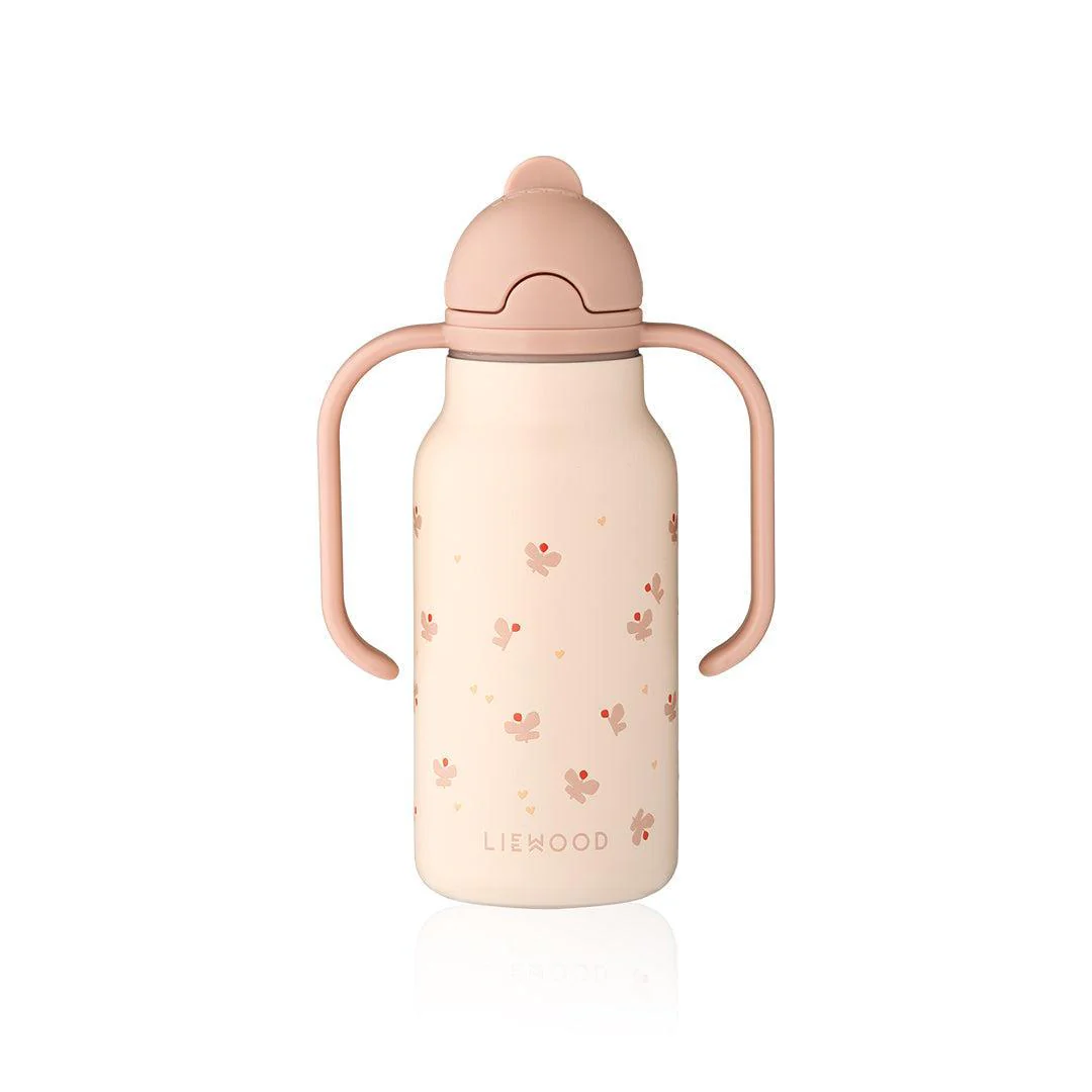 Liewood Kimmie Water Bottle 250ml - Mini Butterfly / Apple Blossom