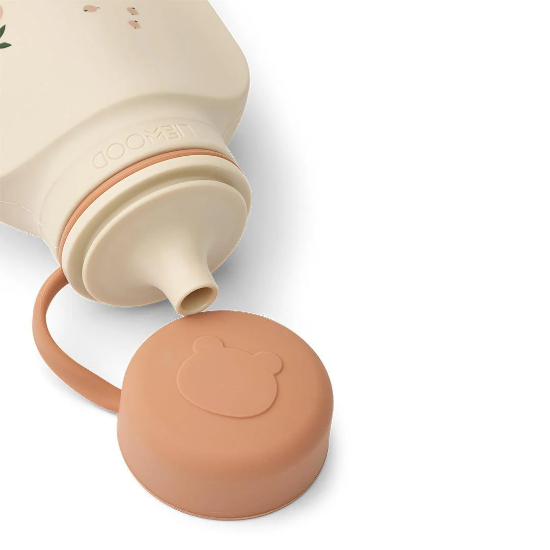 Liewood Lizzie Smoothie Bottle 2-Pack - Peach / Sea Shell - Image 4