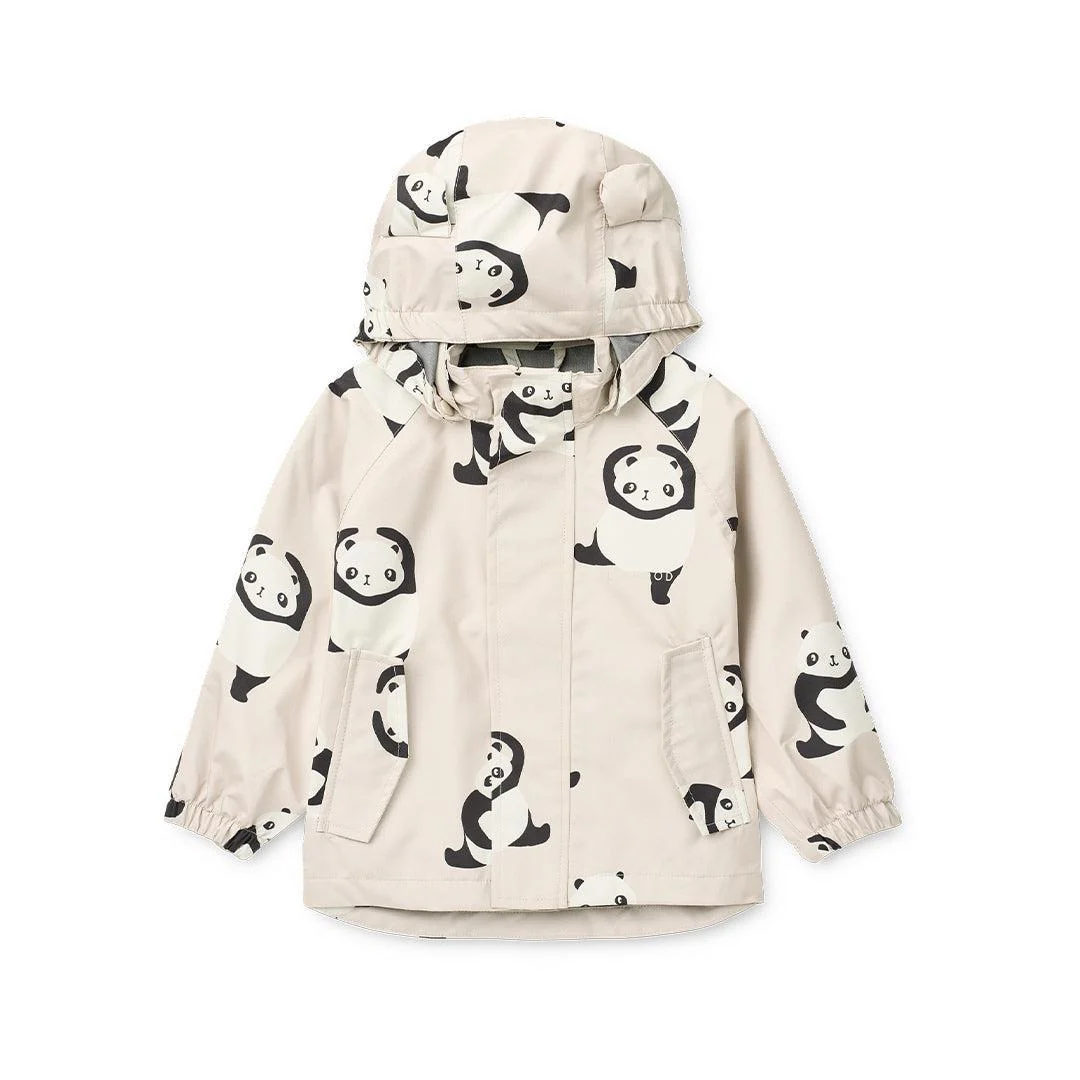 Liewood Manu Rainwear Set - Panda / Sandy - Image 2