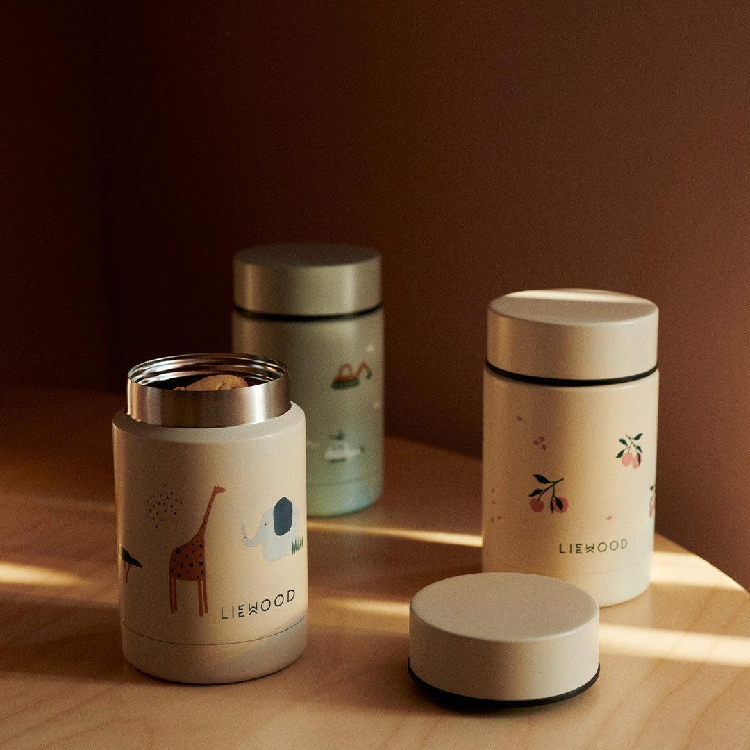 Liewood Nadja Food Jar - Safari Sandy Mix - Image 2