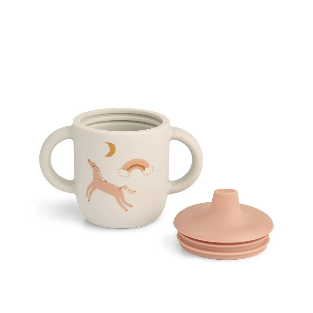 Liewood Neil Sippy Cup - Dream / Ecru - Image 2