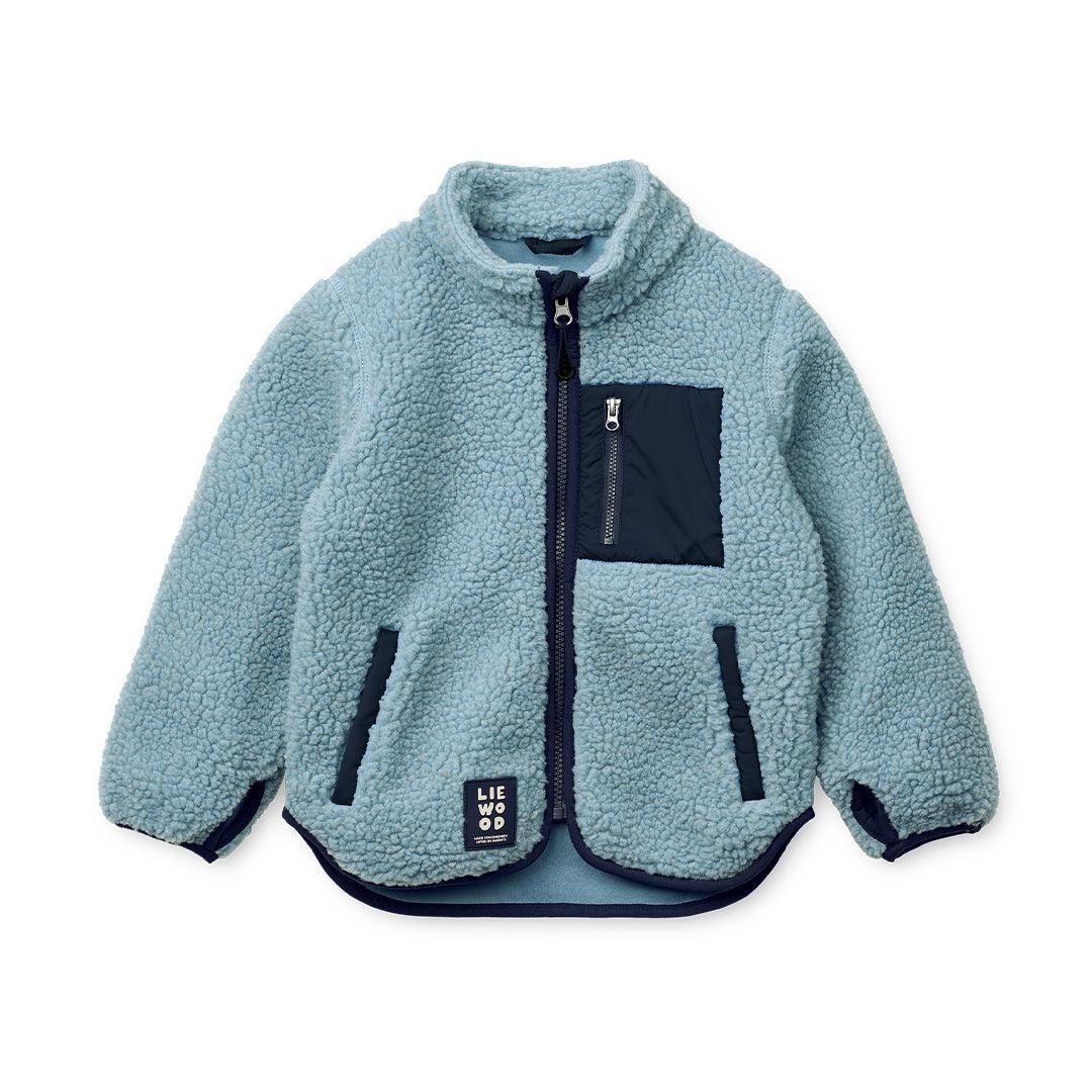 Liewood Nolan Pile Jacket - Beach Blue