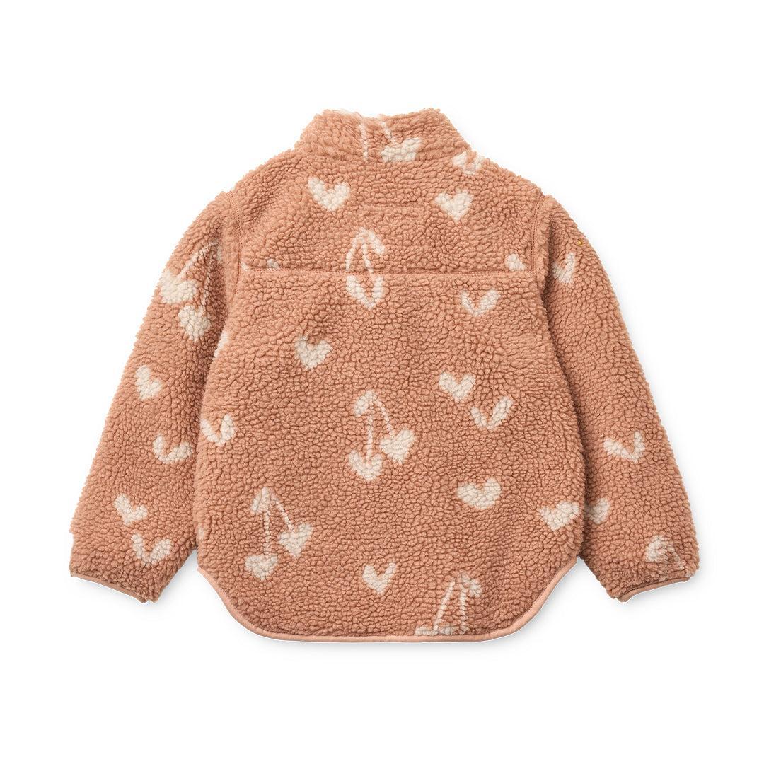 Liewood Nolan Pile Jacket - Sweethearts / Pale Tuscany - Image 3