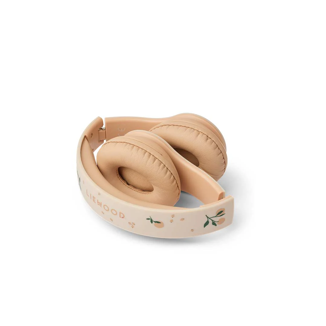 Liewood Quinn Wireless Headphones - Peach / Sea Shell - Image 4