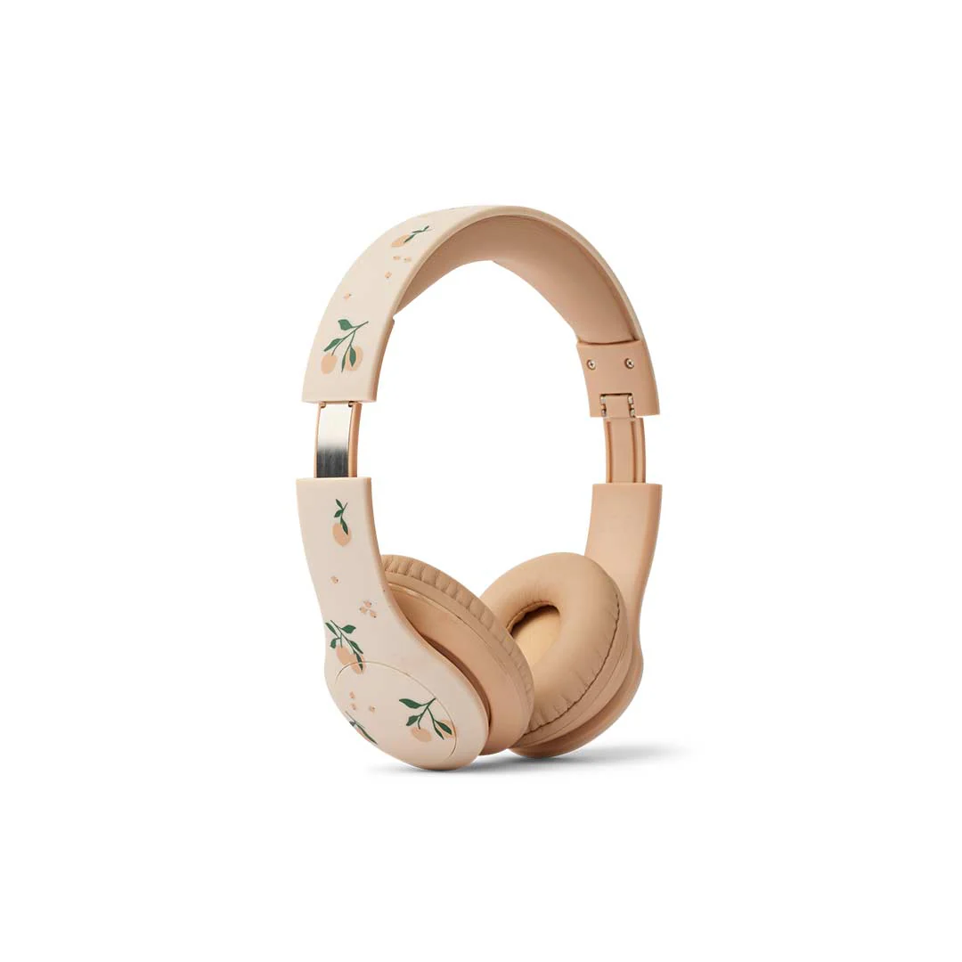 Liewood Quinn Wireless Headphones - Peach / Sea Shell - Image 5