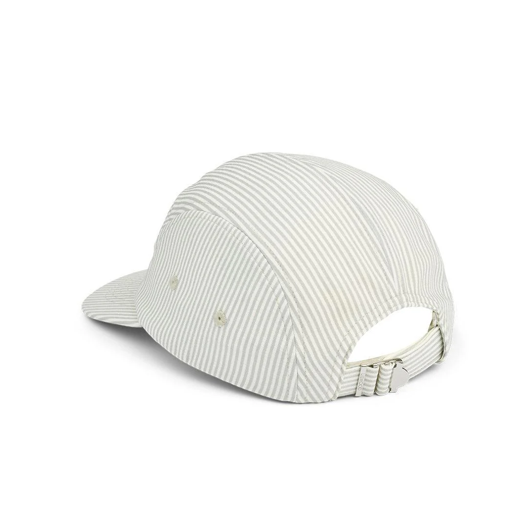 Liewood Rory Seersucker Cap - Peppermint / Sandy - Image 2