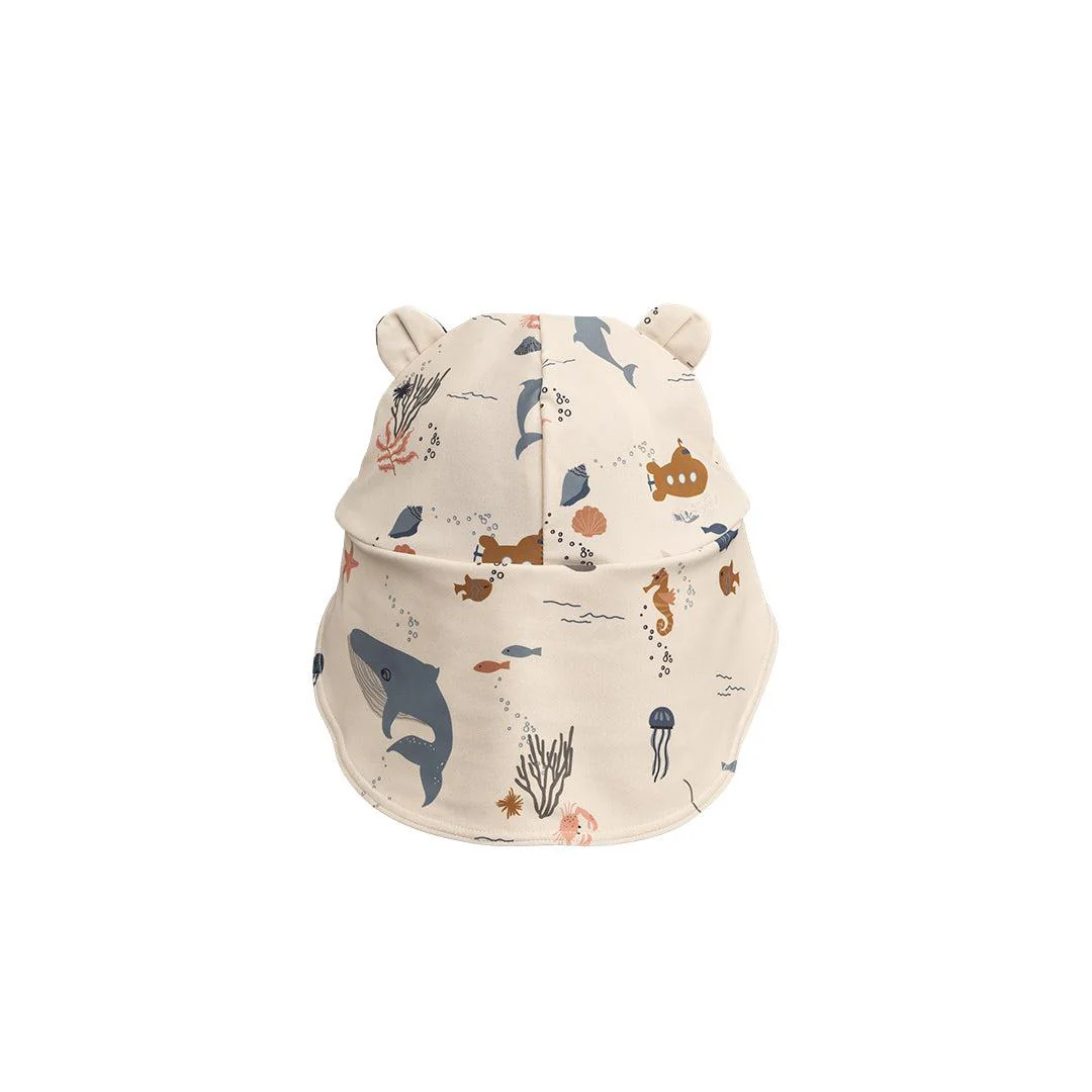 Liewood Senia Sun Hat (2023) - Sandy - Sea Creature - Image 2