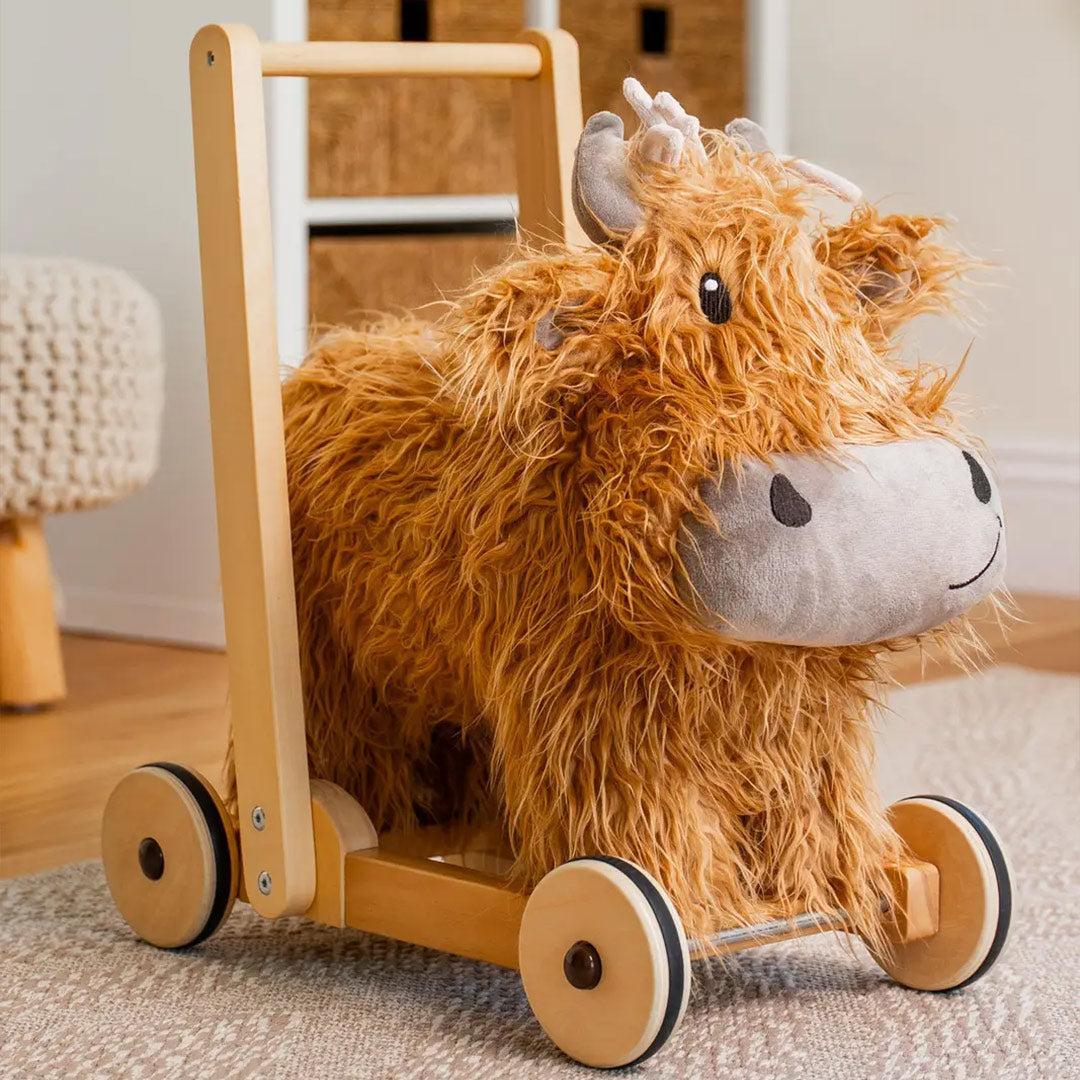 Little Bird Told Me - Push-Along - Highland Cow - Hubert - Image 2