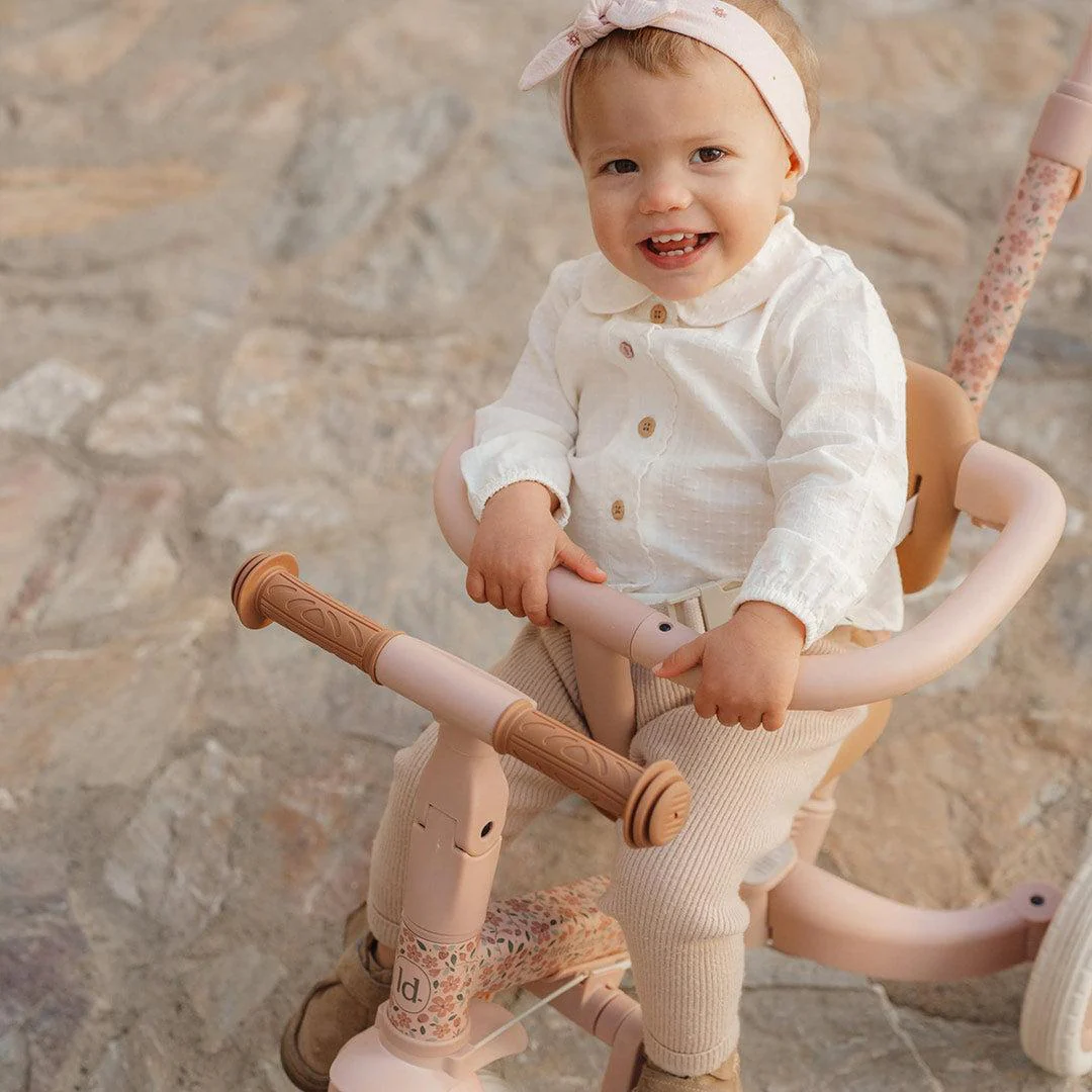 Little Dutch 4 in 1 Tricycle - Pink - Image 4