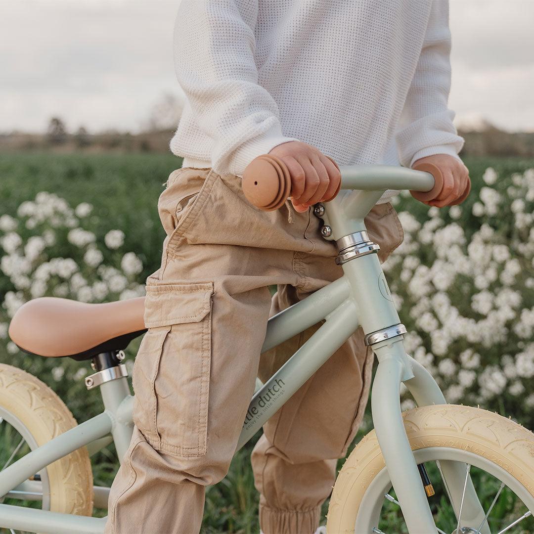 Little Dutch Balance Bike - Olive - Image 6