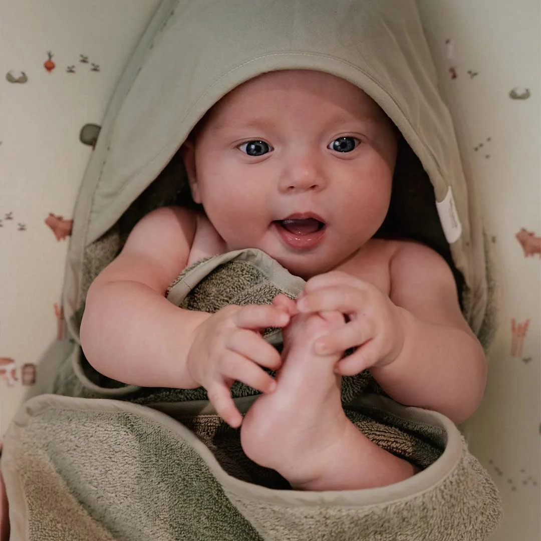 Little Dutch Hooded Towel - Little Farm - Image 3