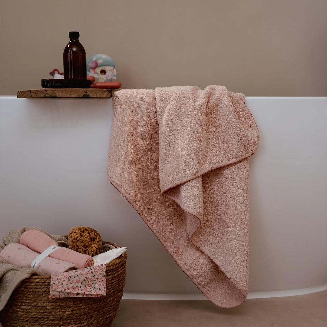 Little Dutch Hooded Towel - Pure Blossom - Image 4