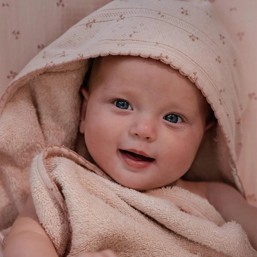 Little Dutch Hooded Towel - Pure Blossom - Image 5