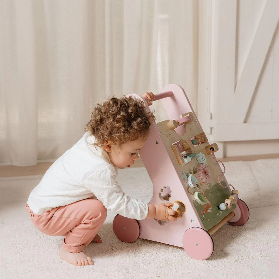Little Dutch Multi-Activity Baby Walker - Fairy Garden - Image 3