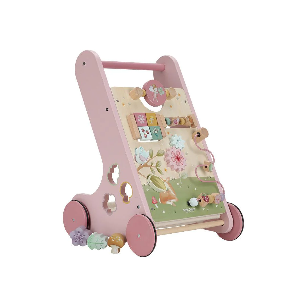Little Dutch Multi-Activity Baby Walker - Fairy Garden - Image 5