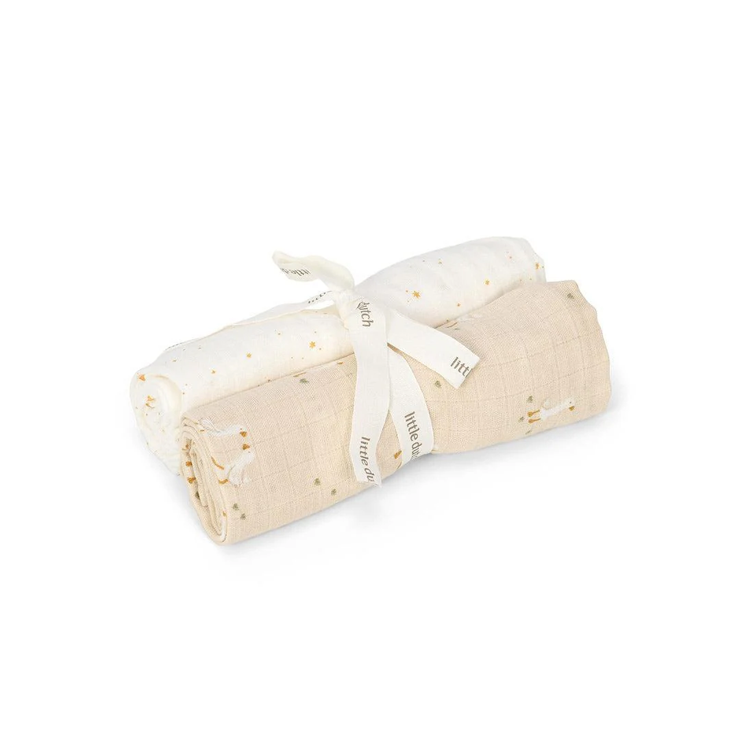 Little Dutch Muslin Swaddles - Little Goose