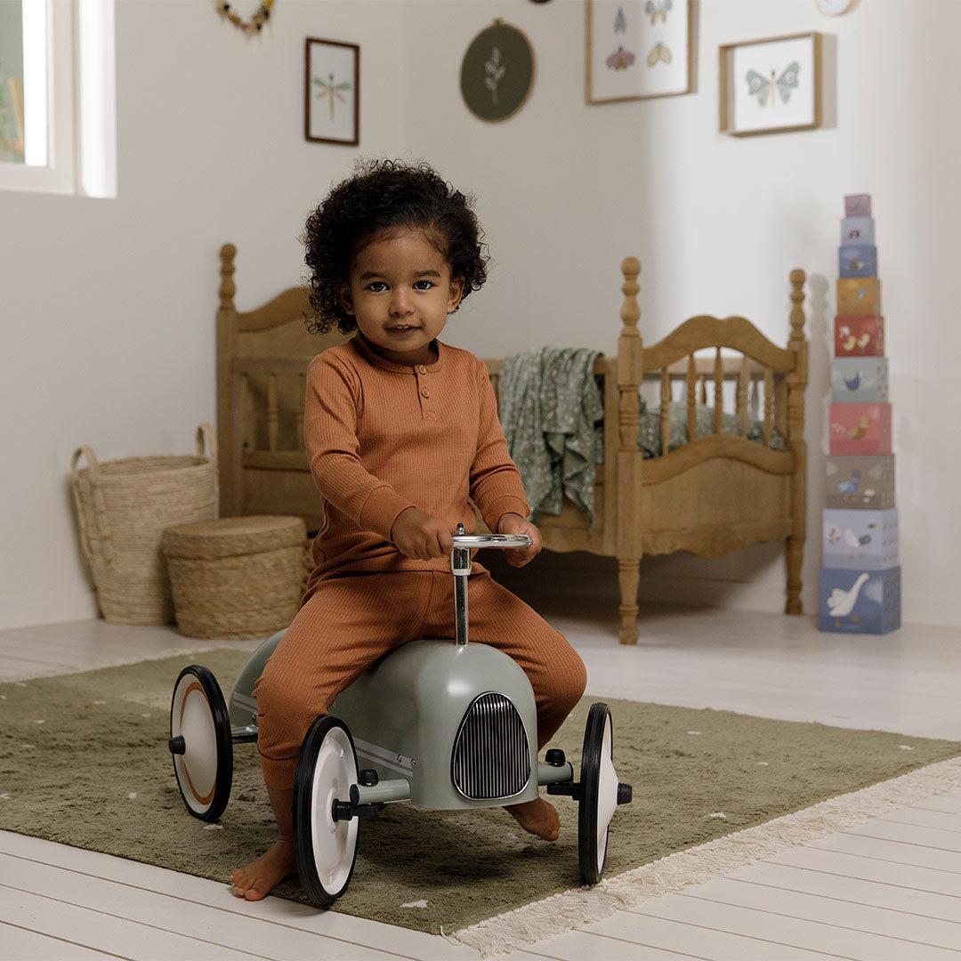 Little Dutch Retro Roller - Olive - Image 2