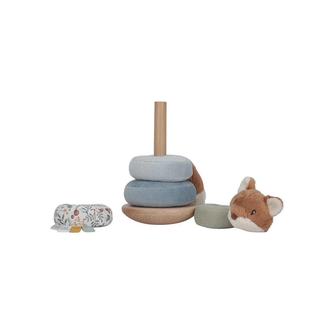 Little Dutch Rocking Ring Stacker - Forest Friends - Soft - Image 4