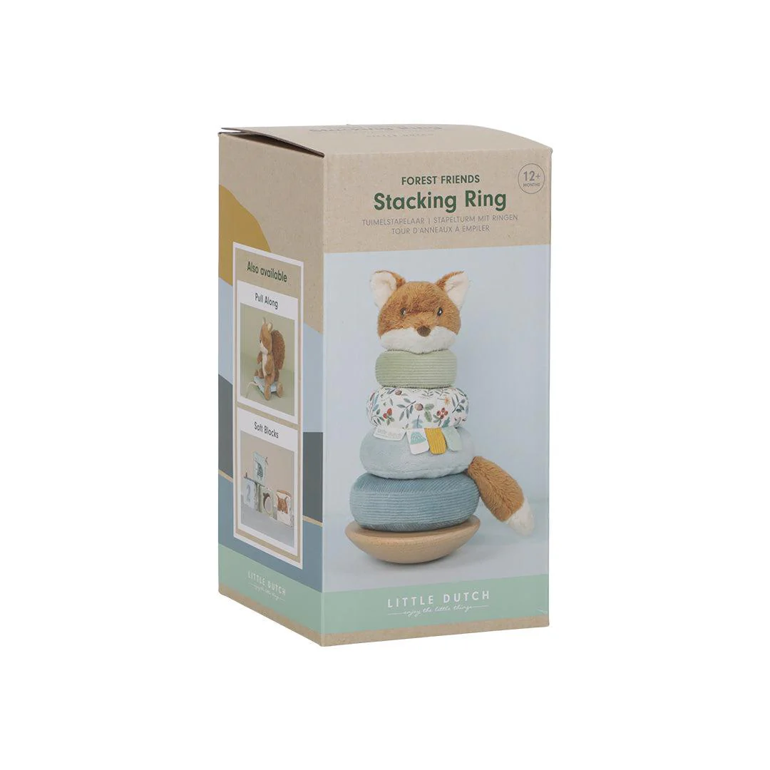 Little Dutch Rocking Ring Stacker - Forest Friends - Soft - Image 5