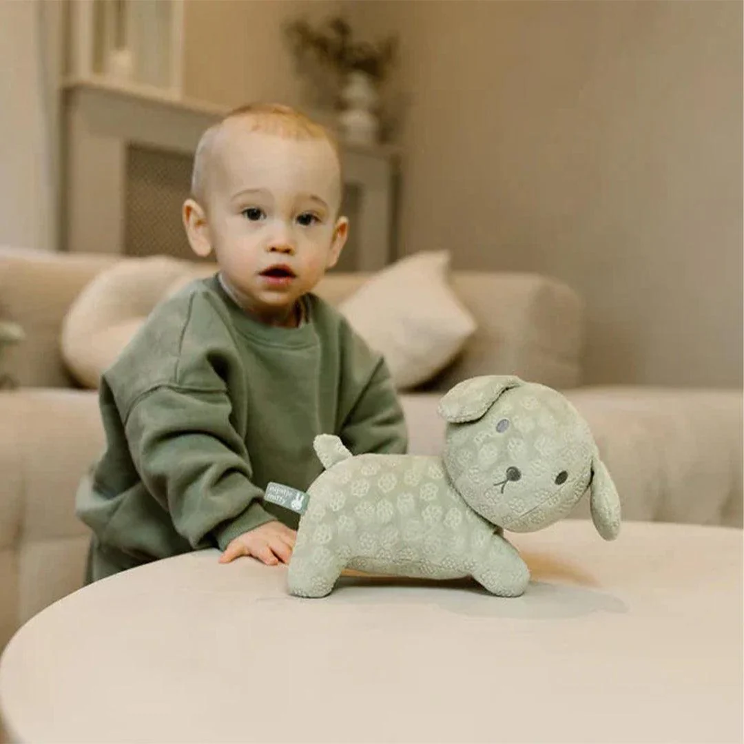 Little Dutch Snuffie Cuddle 25 cm - Green Flowers - Image 2