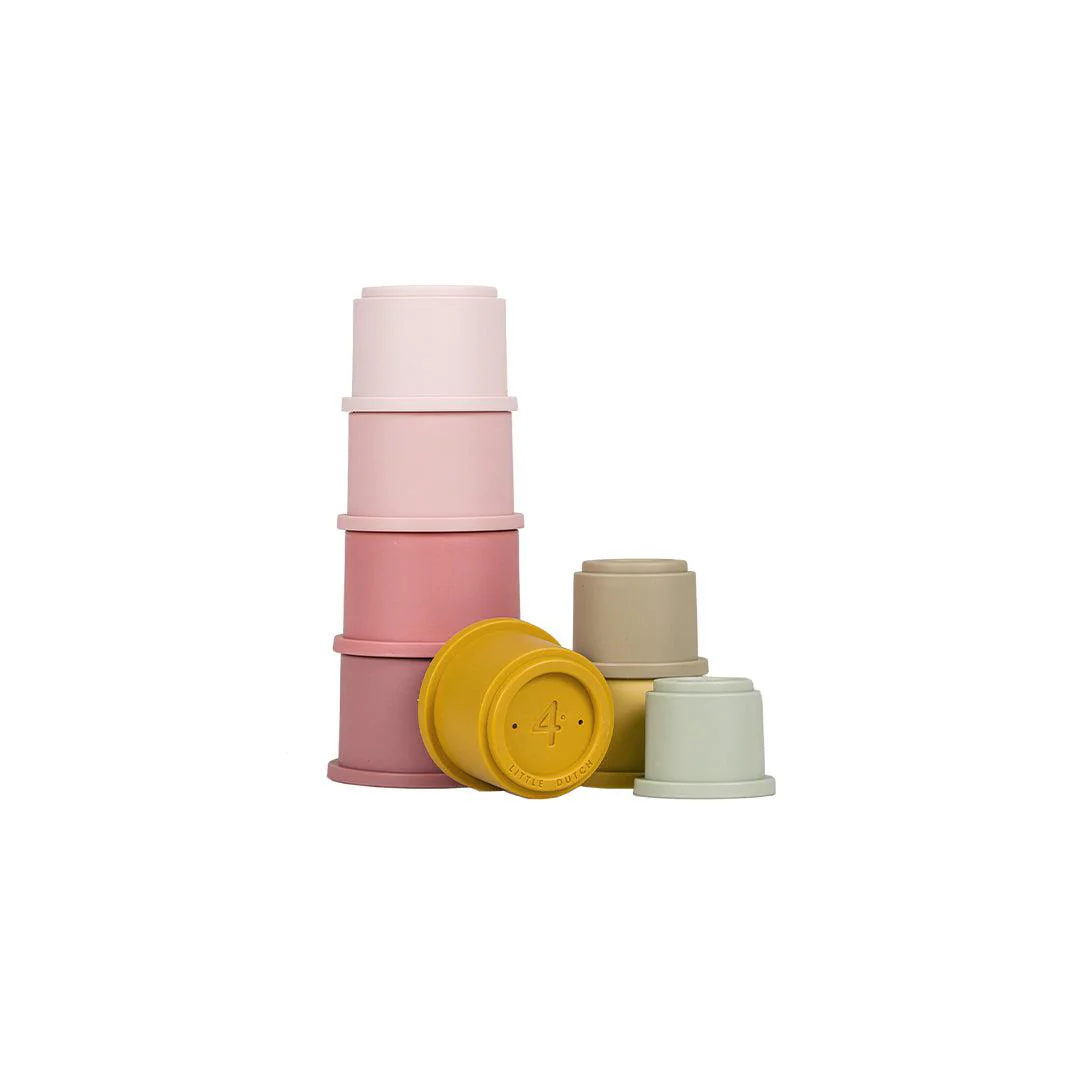 Little Dutch Stacking Cups - Pink - Image 8