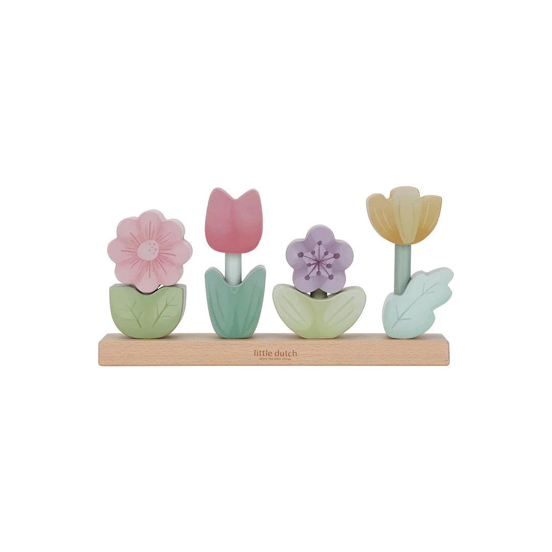 Little Dutch Stacking Puzzle Flowers - Fairy Garden - Image 5