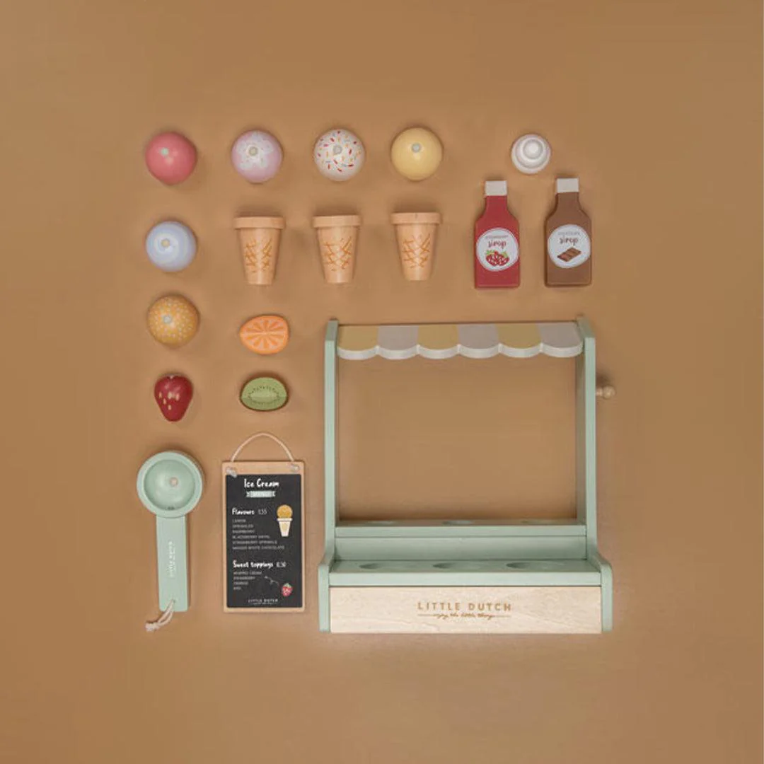 Little Dutch Toy Ice Cream Shop - Image 4