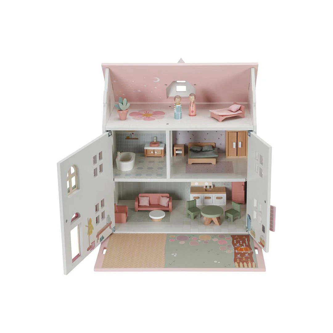 Little Dutch Wooden Dollhouse  - Pink - Image 10