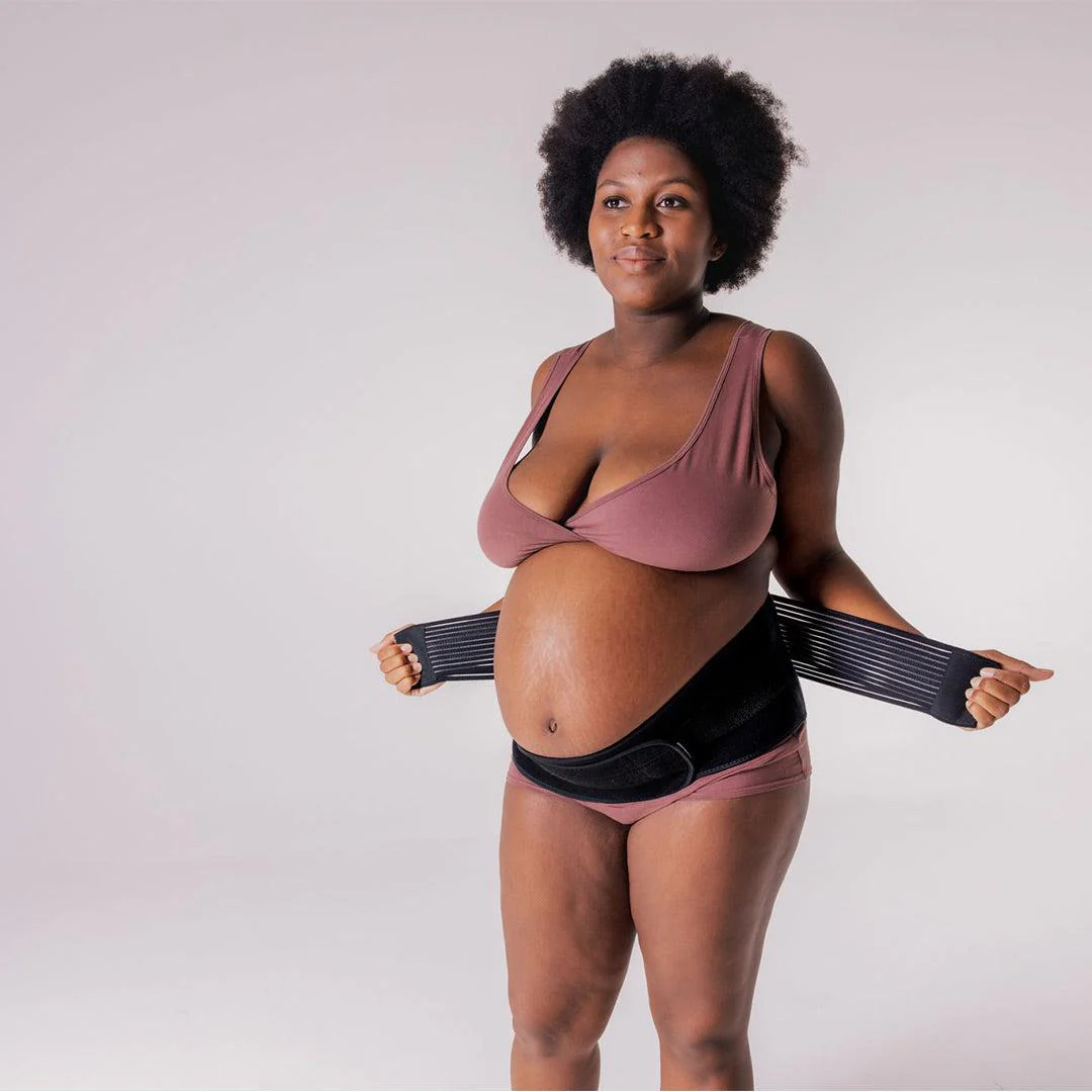 Lola&Lykke Core Relief Pregnancy Support Belt - Black - Image 5