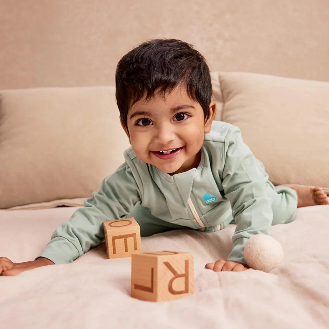 Love to Dream Sleep Suit Long Sleeve 1.5 Tog - Twigs Olive - Image 10