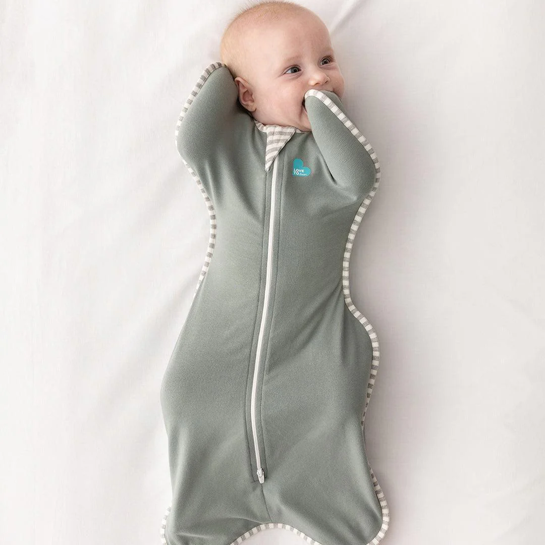 Love To Dream Swaddle Up (1.0 Tog) - Dark Olive - Image 3