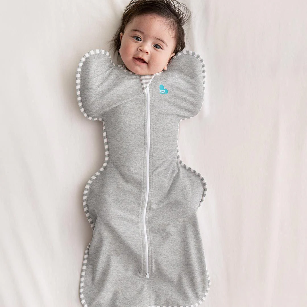 Love To Dream Swaddle Up (1.0 Tog) - Grey - Image 3