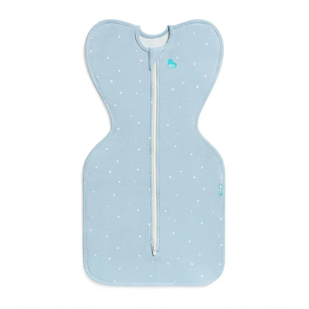 Love to Dream Swaddle Up Sleeping Bag 1.0 Tog - Twinkle Powder Blue