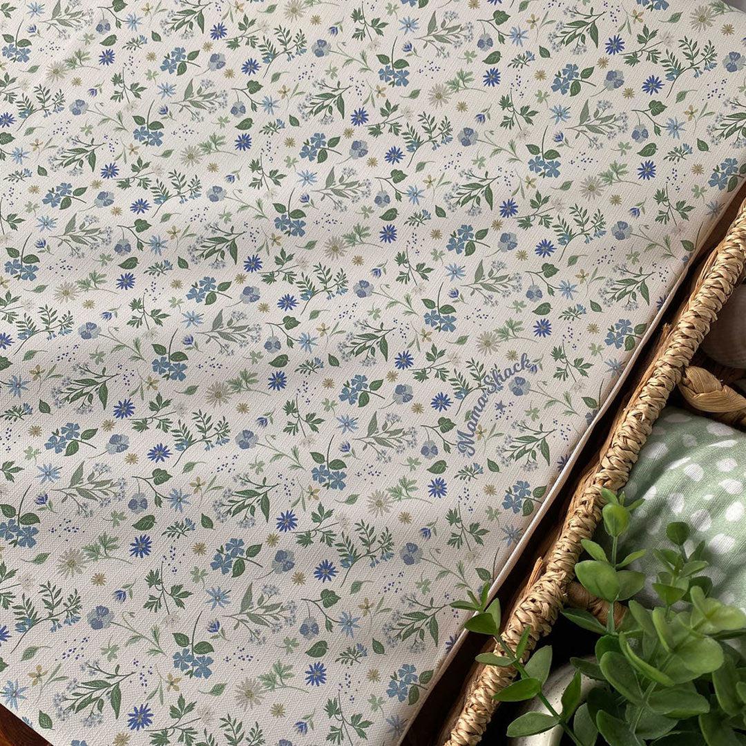 Mama Shack Anti Roll Changing Mat - Lottie Ditsy Floral Print - Image 3