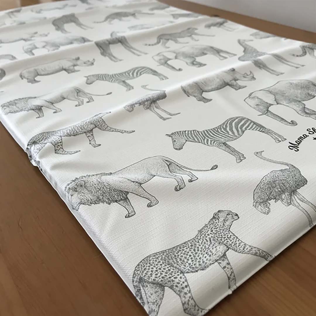 Mama Shack Foldable Travel Changing Mat - Safari - Image 2
