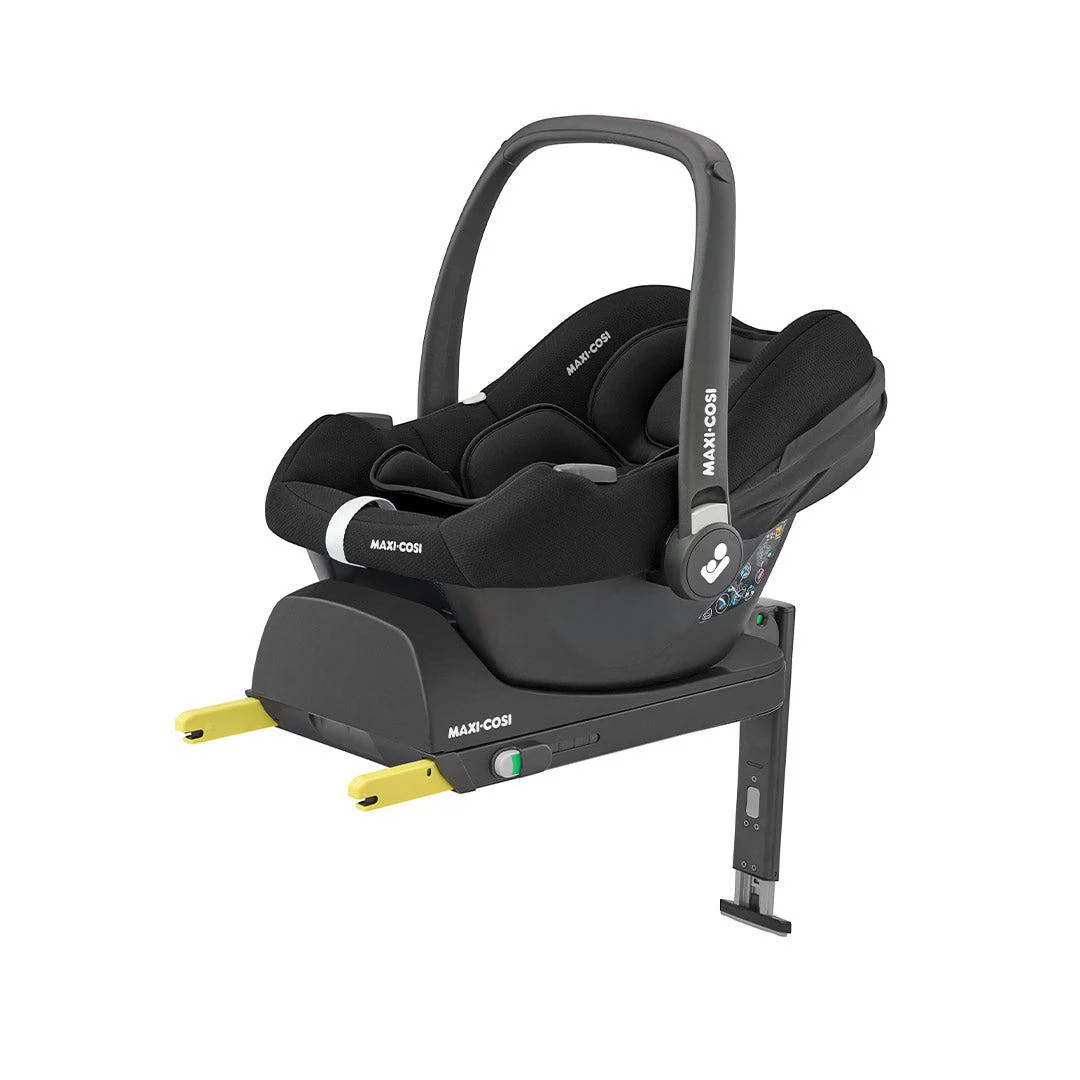 Maxi-Cosi CabrioFix i-Size Car Seat + Base - Essential Black