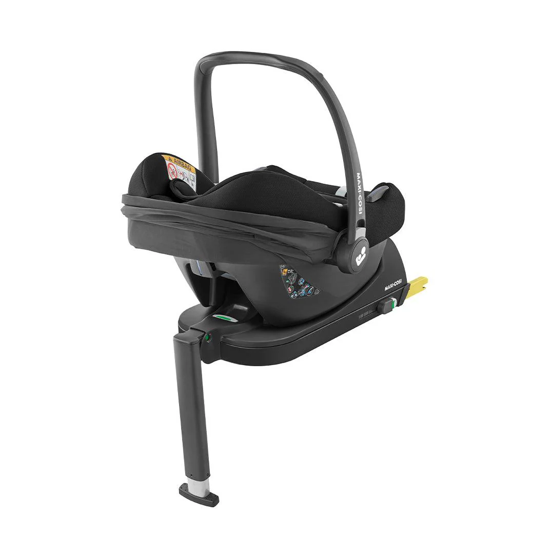 Maxi-Cosi CabrioFix i-Size Car Seat + Base - Essential Black - Image 10