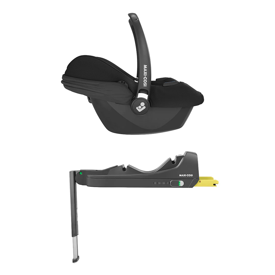 Maxi-Cosi CabrioFix i-Size Car Seat + Base - Essential Black - Image 9