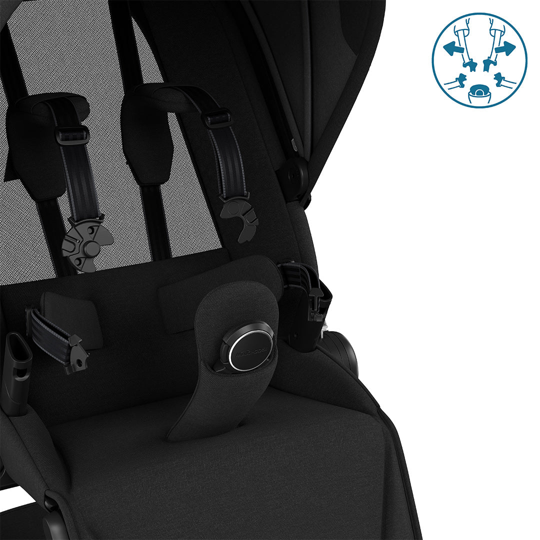 Maxi-Cosi Fame Pushchair - Twillic Black - Image 15