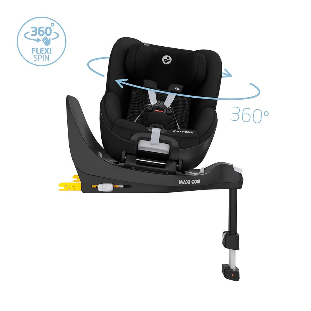 Maxi-Cosi Pearl 360 Car Seat - Authentic Black - Image 21