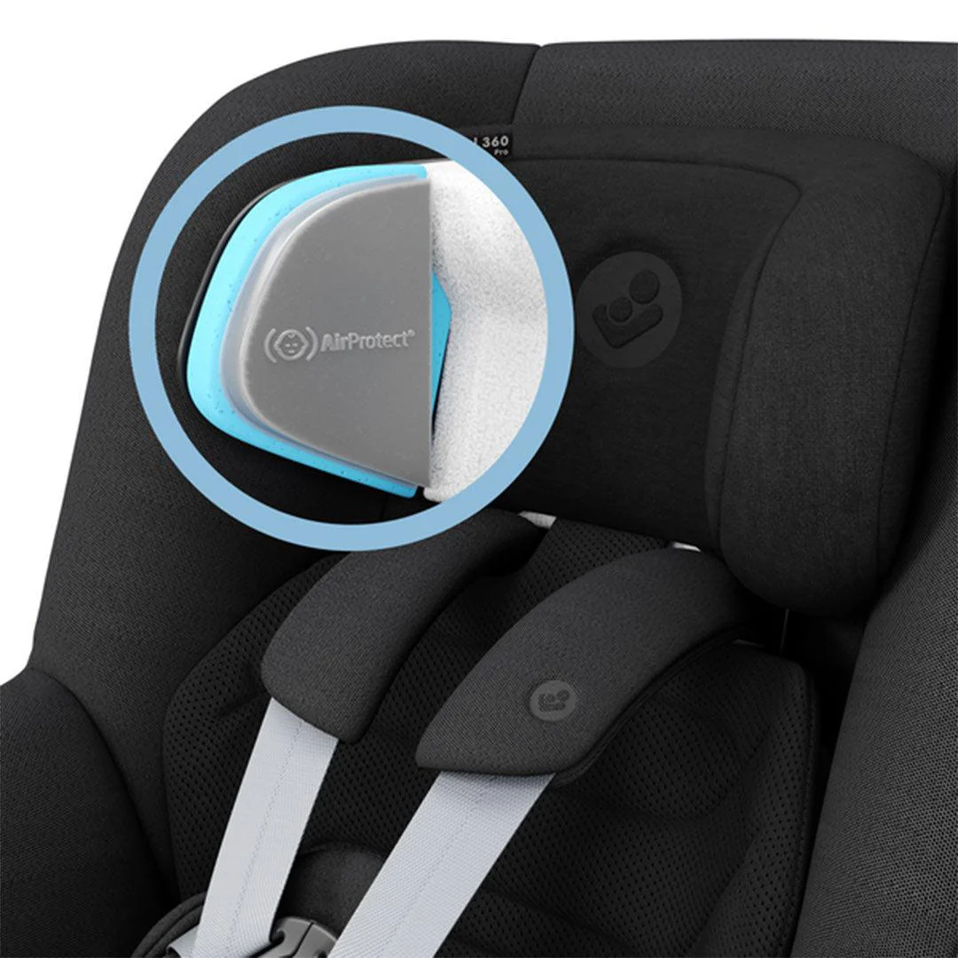Maxi-Cosi Pearl 360 Pro Car Seat - Authentic Black - Image 14