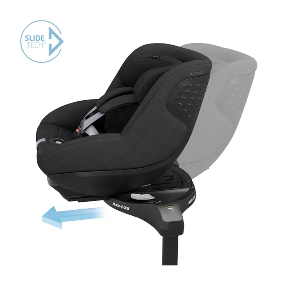 Maxi-Cosi Pearl 360 Pro Car Seat - Authentic Black - Image 7
