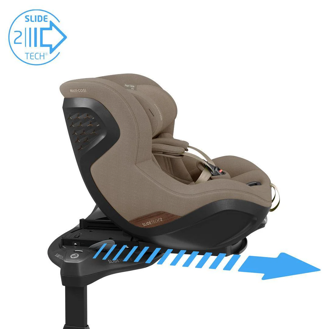 Maxi-Cosi Pearl Slide Pro Car Seat - Authentic Truffle - Image 7